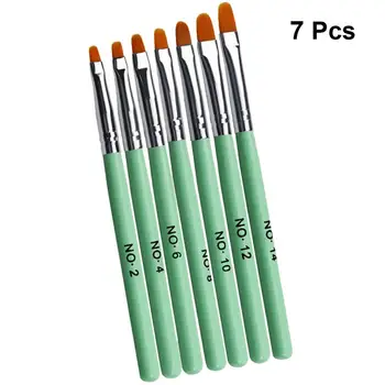 1 Set Of Wooden Handle Nail Art Brush Nail Dotting Pen Colored Painting Brush Manicure Accessories Green
1 Set Of Wooden Handle Nail Art Brush Nail Dotting Pen Colored Painting Brush Manicure Accessories Green