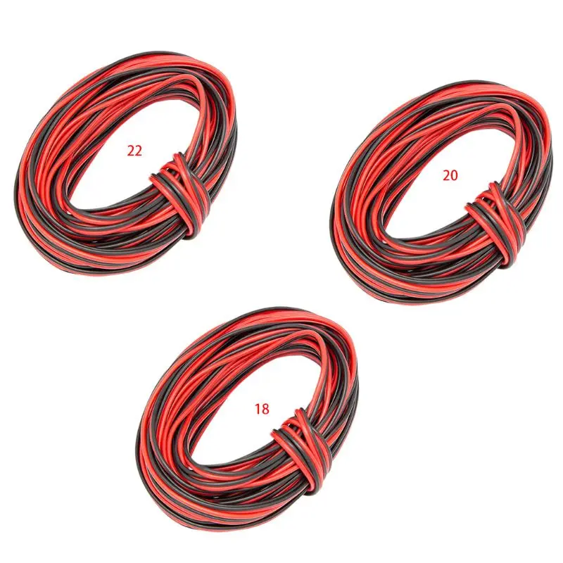 10M 18/20/22 Gauge AWG Electrical Cable Wire Tinned Copper Insulated LED Strip L4MB
10M 18/20/22 Gauge AWG Electrical Cable Wire Tinned Copper Insulated LED Strip L4MB