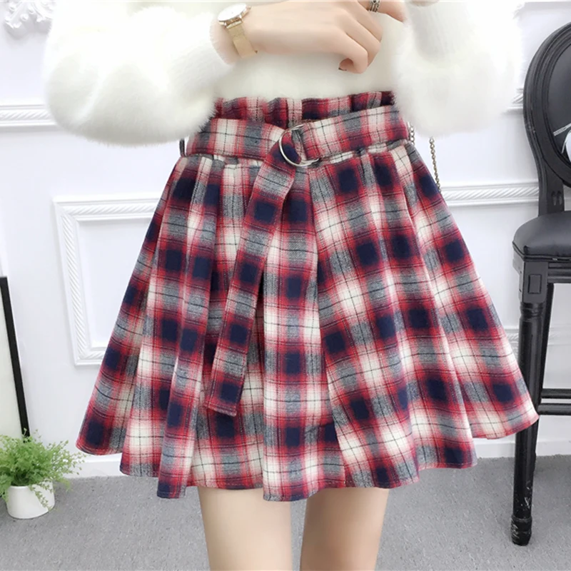 schoolgirl elastic waist lolita tutu short skirts womens 2021 korean fashion preppy high waisted mini kawaii plaid skirt C232
schoolgirl elastic waist lolita tutu short skirts womens 2021 korean fashion preppy high waisted mini kawaii plaid skirt C232