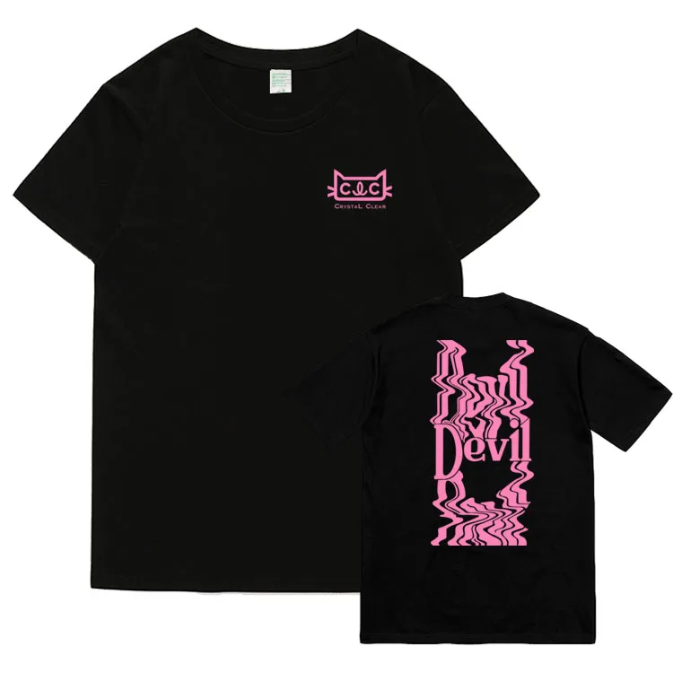 CLC New Album Devil Summer Kpop Cool Printed T-shirt Short Sleeve High Quaality 100% Cotton New Stylish Kpop women/men T-shirt
CLC New Album Devil Summer Kpop Cool Printed T-shirt Short Sleeve High Quaality 100% Cotton New Stylish Kpop women/men T-shirt