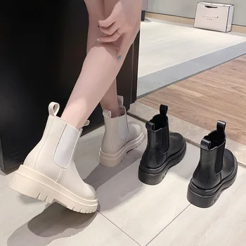 Simple new ladies Martin boots 2020 fashion women shoes casual woman platform boots Chelsea female Ankle boots/Mid-Calf boots
Simple new ladies Martin boots 2020 fashion women shoes casual woman platform boots Chelsea female Ankle boots/Mid-Calf boots