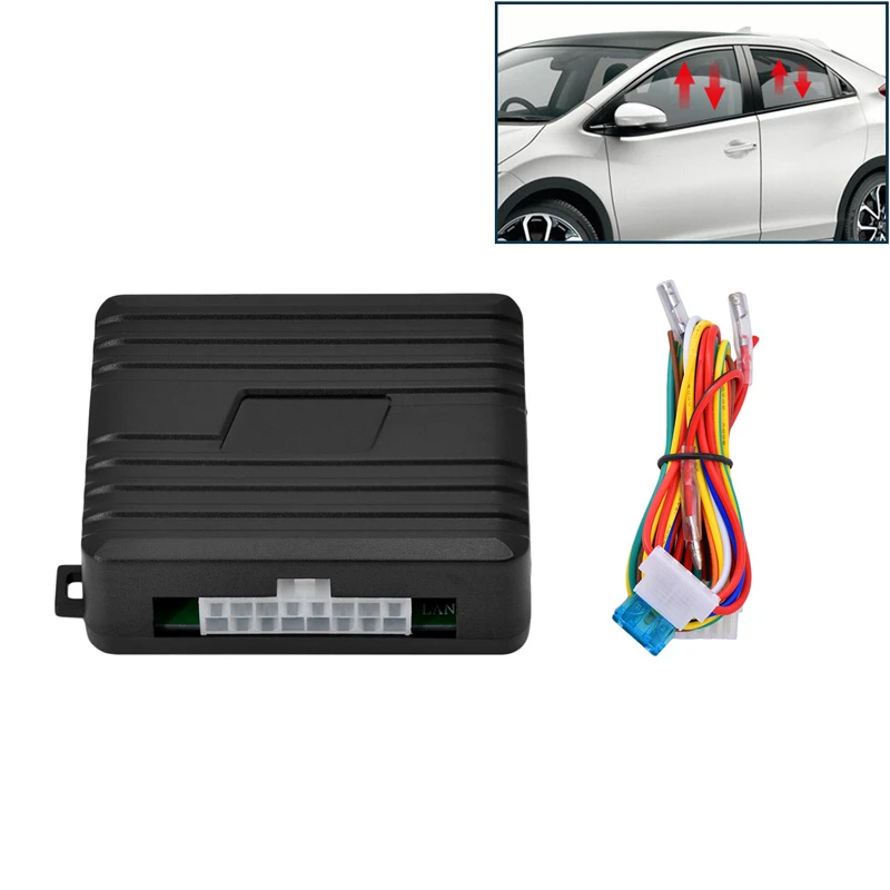 Universal Car Power Window Roll Up Closer For 4 Doors Auto Remotely Close Windows Car Alarm Module Car Protector
Universal Car Power Window Roll Up Closer For 4 Doors Auto Remotely Close Windows Car Alarm Module Car Protector