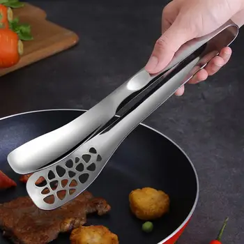 1PC Food Serving Tong Stainless Steel Multifunctional Steak Meat Salad Bread Clip Kitchen Tong for Barbecue Buffet Party
1PC Food Serving Tong Stainless Steel Multifunctional Steak Meat Salad Bread Clip Kitchen Tong for Barbecue Buffet Party