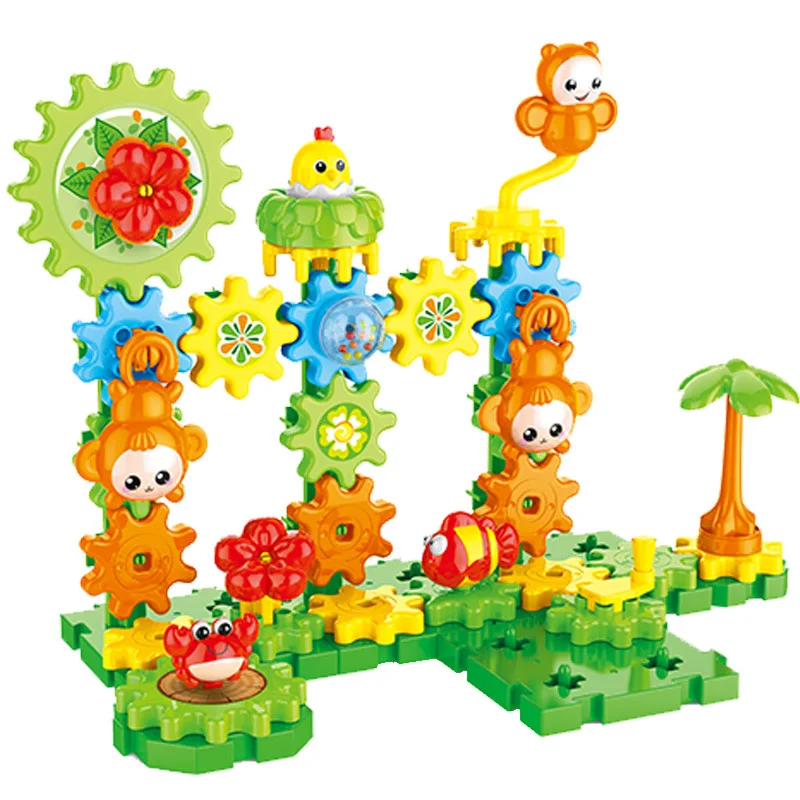 Multi--QIAOLETONG Flexible Gear Revolving Building Blocks GIRL'S And BOY'S Series Splicing Toys Play House Toys 5301
Multi--QIAOLETONG Flexible Gear Revolving Building Blocks GIRL'S And BOY'S Series Splicing Toys Play House Toys 5301