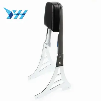 Motorcycle Luggage Rack Sissy Bar Rear Passenger Backrest Cushion Pad For Harley Sportster 883 1200 XLH XL 883C 883R 1200R 1200C