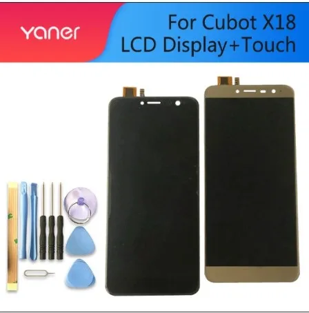 For Cubot X18 HHD57008-FPCA-VA.0 LCD Display+Touch Screen 100% Original LCD Digitizer Glass Panel Replacement For Cubot X18 vers
For Cubot X18 HHD57008-FPCA-VA.0 LCD Display+Touch Screen 100% Original LCD Digitizer Glass Panel Replacement For Cubot X18 vers