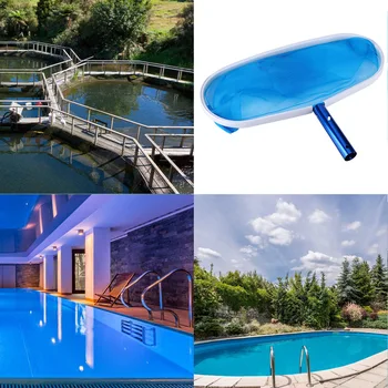 1pc Pool Fine Mesh Pool Net Professional Leaf Rake Mesh Frame Net Skimmer Cleaner Swimming Pool Tool Limpieza de piscinas
1pc Pool Fine Mesh Pool Net Professional Leaf Rake Mesh Frame Net Skimmer Cleaner Swimming Pool Tool Limpieza de piscinas