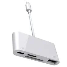 New Card Reader Type-C Four In One OTG Multifunction Portable Card Reader Support Memory Card USB 2.0 Interface
New Card Reader Type-C Four In One OTG Multifunction Portable Card Reader Support Memory Card USB 2.0 Interface