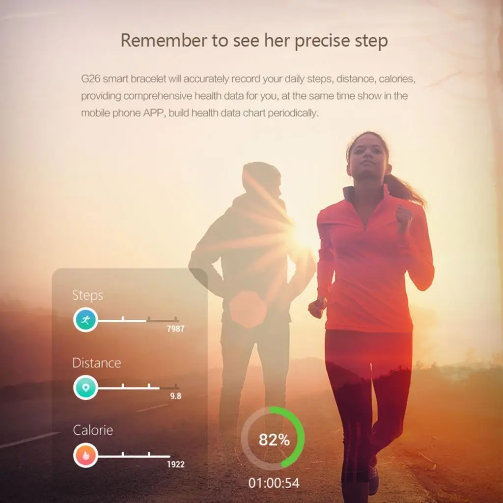 0.96'' Smart Wristband Sport Pedometer Watch Bracelet Heart Rate Blood Pressure Fitness Tracker For Android IOS 0.96'' Smart Wristband Sport Pedometer Watch Bracelet Heart Rate Blood Pressure Fitness Tracker For Android IOS