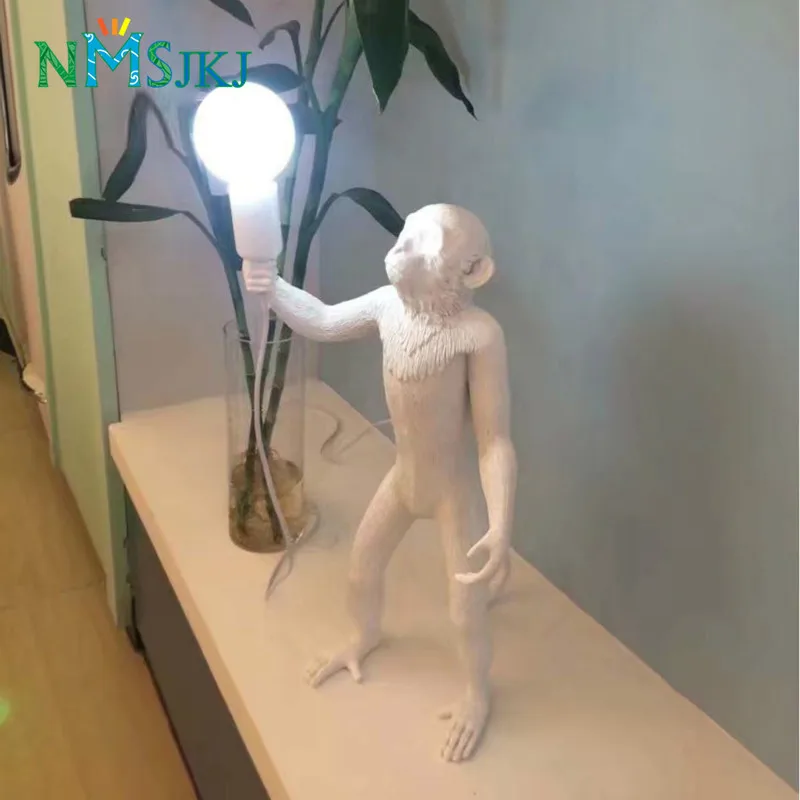 Nordic Style Monkey Resin Creative Desktop Decorative Light for Study Bar Decoration
Nordic Style Monkey Resin Creative Desktop Decorative Light for Study Bar Decoration