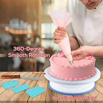73pcs/set Cake Turntable Decorating Mouth Set DIY Flower Table Fondant Baking Tool Icing Tips Equipment
73pcs/set Cake Turntable Decorating Mouth Set DIY Flower Table Fondant Baking Tool Icing Tips Equipment