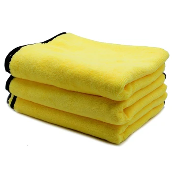 

3PCS 300GSM 92x56Cm Car Wash Microfiber Towel Super Absorbent Car Cleaning Drying Cloth Large Size Drying Big Towel Car Care