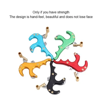 Archery Release Aids 4 Finger Release Stainless Steel Grip Caliper Release Aids For Compound Bow Hunting Shooting Tool
Archery Release Aids 4 Finger Release Stainless Steel Grip Caliper Release Aids For Compound Bow Hunting Shooting Tool