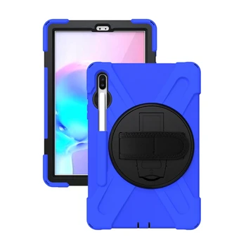 Case for Samsung Galaxy Tab S6 10.5 Inch Heavy Duty Shockproof Protective Cover with 360 Rotate Hand Strap/Kickstand 2019 SM-T86
Case for Samsung Galaxy Tab S6 10.5 Inch Heavy Duty Shockproof Protective Cover with 360 Rotate Hand Strap/Kickstand 2019 SM-T86