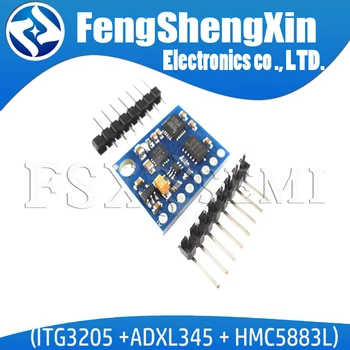 GY-85 Sensor Modules 9 Axis Sensor Module (ITG3200/ITG3205 +ADXL345 + HMC5883L) ,6DOF 9DOF IMU Sensor
GY-85 Sensor Modules 9 Axis Sensor Module (ITG3200/ITG3205 +ADXL345 + HMC5883L) ,6DOF 9DOF IMU Sensor
