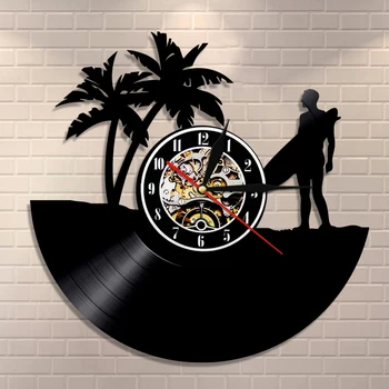 Hawaii Wall Clock Personalized Surfing Vinyl Record LP Clock Wall Watch Surfboard Beach Custom Vintage Clock Surfer Gift Idea
Hawaii Wall Clock Personalized Surfing Vinyl Record LP Clock Wall Watch Surfboard Beach Custom Vintage Clock Surfer Gift Idea