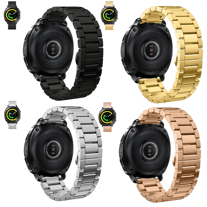 Ремешок из нержавеющей стали для Samsung Galaxy Watch 4 5 6 40 мм 44 мм/Watch 3 41 мм 45 мм/Active 2 / Gear Sport S4, 20 мм 22 мм
Ремешок из нержавеющей стали для Samsung Galaxy Watch 4 5 6 40 мм 44 мм/Watch 3 41 мм 45 мм/Active 2 / Gear Sport S4, 20 мм 22 мм