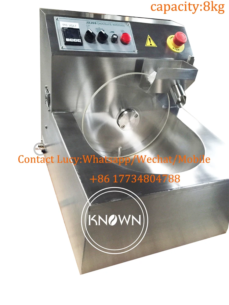 stainless steel !8/15/24/ 30/60 kg Full automatic chocolate maker Chocolate Melter making Melting Tempering Machine |