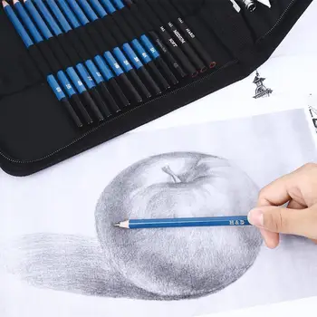 24pcs Sketch Pencil Painting Tool Set Sketch Pencil Set Student Graffiti Art Supplies Crafts Drawing Portable Stationery Artist
24pcs Sketch Pencil Painting Tool Set Sketch Pencil Set Student Graffiti Art Supplies Crafts Drawing Portable Stationery Artist