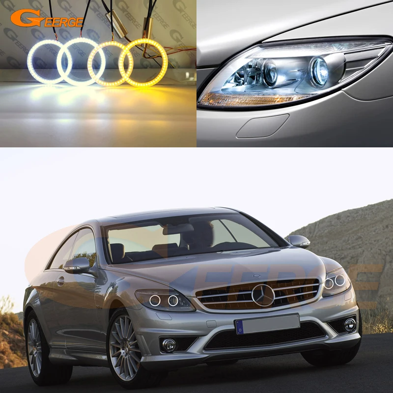 Для MERCEDES BENZ C216 CL63 CL65 CL600 CL550 2006 2009 ультра яркий ремонтный Дневной светильник