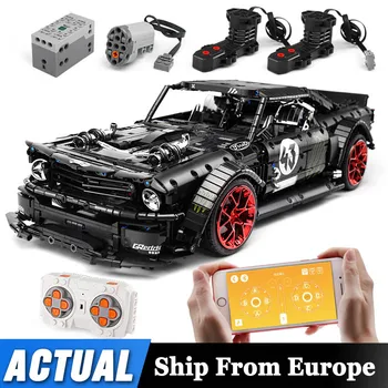 Mould King 1965 Ford Mustang Hoonicorn Remote Control Racer Car Compatible Technic MOC 22970 Building Blocks Bricks Toy
Mould King 1965 Ford Mustang Hoonicorn Remote Control Racer Car Compatible Technic MOC 22970 Building Blocks Bricks Toy