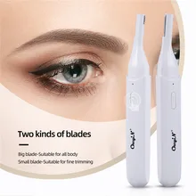 CkeyiN Rechargeable Eyebrow Trimmer Mini Facial Hair Remover Sideburns Trimmer Fast Charging Lips Hair Razor for Women Low Noise
CkeyiN Rechargeable Eyebrow Trimmer Mini Facial Hair Remover Sideburns Trimmer Fast Charging Lips Hair Razor for Women Low Noise