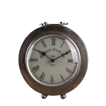 Nordic Country Home Clock Vintage Iron Silver Clock Iron Frame Decoration Clock Desk Home Coffee Shop Vintage Decoration Clocks
Nordic Country Home Clock Vintage Iron Silver Clock Iron Frame Decoration Clock Desk Home Coffee Shop Vintage Decoration Clocks