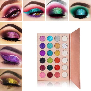 DE'LANCI 24 Colors Glitter Eyeshadow Palette Beauty Cosmetics Diamond Pressed Glitter EyeShadow Pigment MakeUp Palette
DE'LANCI 24 Colors Glitter Eyeshadow Palette Beauty Cosmetics Diamond Pressed Glitter EyeShadow Pigment MakeUp Palette