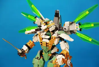 Nieuwe 11331 Ninja Movie Serie Lloyd 'S Titan Mech Bouwstenen 876 Pcs Bricks Speelgoed Compatibel Met 70676 Kinderen Gift
Nieuwe 11331 Ninja Movie Serie Lloyd 'S Titan Mech Bouwstenen 876 Pcs Bricks Speelgoed Compatibel Met 70676 Kinderen Gift