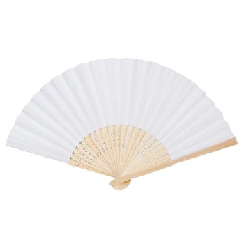 50Pcs/Lot White Bamboo Folding Paper Hand Pocket Fan Handle Fan Wedding Favors Birthday Gifts Party Decoration Home Decor
50Pcs/Lot White Bamboo Folding Paper Hand Pocket Fan Handle Fan Wedding Favors Birthday Gifts Party Decoration Home Decor