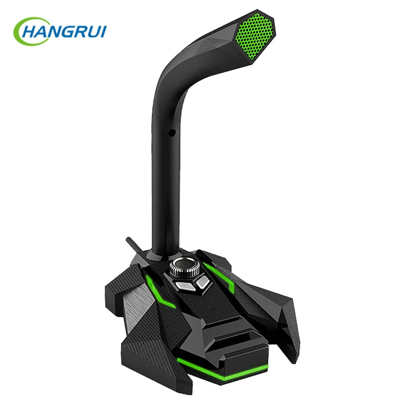 Hangrui 3.5mm USB Microphone HD Smart Sound Card Mic Gaming For Computer Condenser Audio mic Noise reduction Microphones
Hangrui 3.5mm USB Microphone HD Smart Sound Card Mic Gaming For Computer Condenser Audio mic Noise reduction Microphones