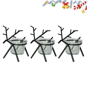 3pcs Candlestick With Cup Reindeer Cute Desktop Decor Tea Light Holder Table Candle Holder for Party Home
3pcs Candlestick With Cup Reindeer Cute Desktop Decor Tea Light Holder Table Candle Holder for Party Home