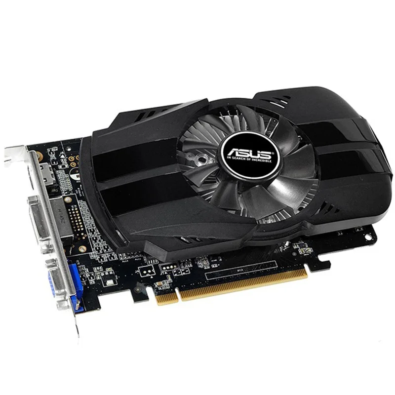 Оригинальная Видеокарта Asus gtx 750ti 2 Гб 128 бит gddr5 графические карты для nvidia geforce 750 ti