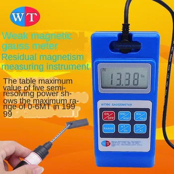 Digital Weak Magnetic Test Gaussmeter WT10E Tesla Meter WT-10E Field Strength Meter
Digital Weak Magnetic Test Gaussmeter WT10E Tesla Meter WT-10E Field Strength Meter