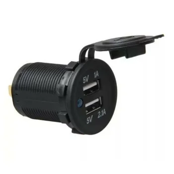 Dustproof USB Socket W/ connectors & screws Double USB Charger Caravan Durable
Dustproof USB Socket W/ connectors & screws Double USB Charger Caravan Durable