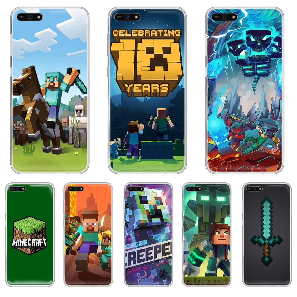 Mini World Sandbox game Phone Case hull For HUAWEI honor mate 7A 8S 8X 9 9X 10 20 30 pro lite transparent Etui painting prime
Mini World Sandbox game Phone Case hull For HUAWEI honor mate 7A 8S 8X 9 9X 10 20 30 pro lite transparent Etui painting prime