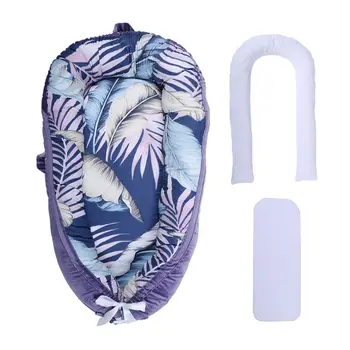 Removable Travel Baby Sleep Nest Bed Cotton Infant Lounger Portable Simulation of the bionic design of the uterus Newborn Crib
Removable Travel Baby Sleep Nest Bed Cotton Infant Lounger Portable Simulation of the bionic design of the uterus Newborn Crib