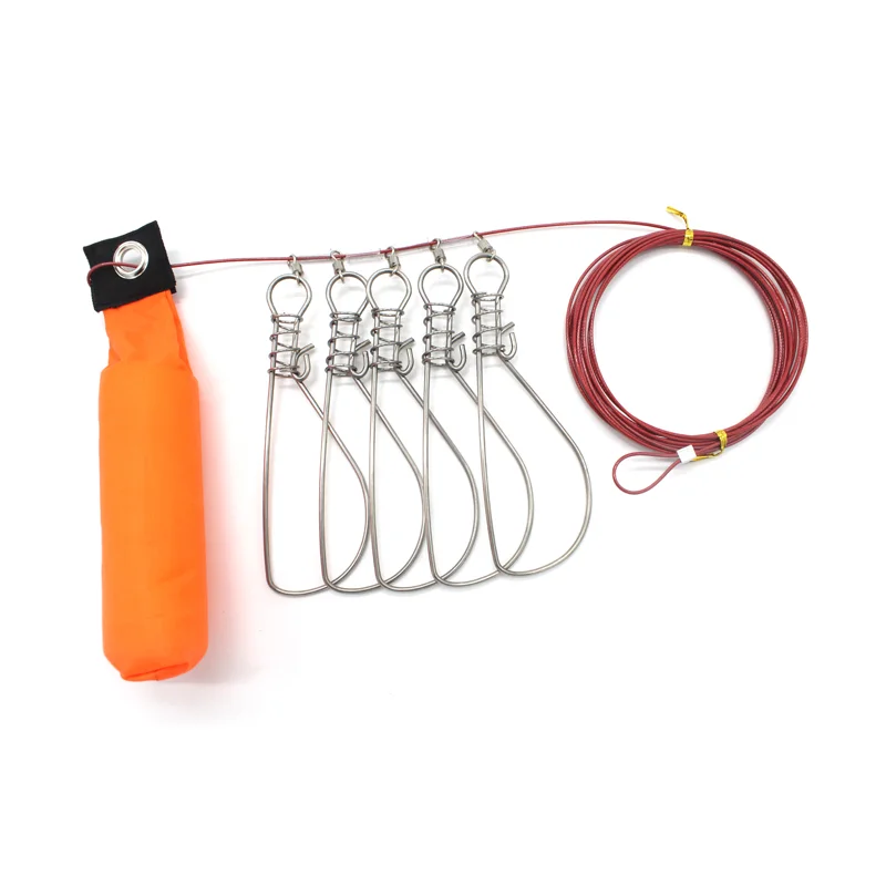 Gorgons Fishing Stringer Ropes Stainless Steel Fishing Lock Buckle Fish Lock Belt Fishing Accessories
Gorgons Fishing Stringer Ropes Stainless Steel Fishing Lock Buckle Fish Lock Belt Fishing Accessories