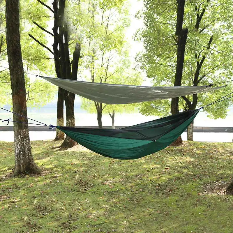 1 Person Portable Parachute Hammock Camping Survival Garden Hunting Leisure Hamac Nylon Fabric Outdoor Travel Hammock
1 Person Portable Parachute Hammock Camping Survival Garden Hunting Leisure Hamac Nylon Fabric Outdoor Travel Hammock