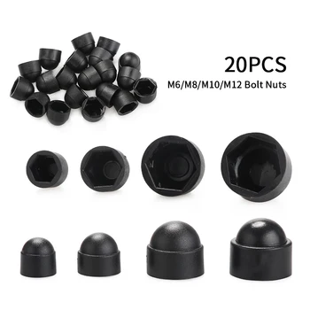 20Pcs Black M6 M8 M10 M12 Plastic Hexagon Bolt Nut Dome Protection Caps Covers Exposed Nuts
20Pcs Black M6 M8 M10 M12 Plastic Hexagon Bolt Nut Dome Protection Caps Covers Exposed Nuts