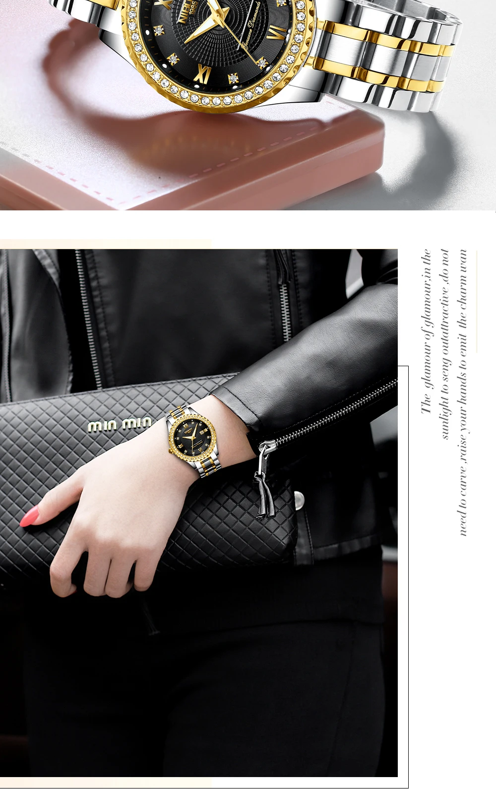 NIBOSI Luxury Women Watches