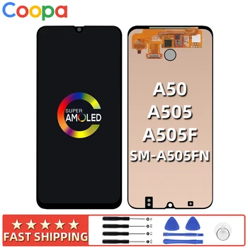 Super AMOLED For Samsung Galaxy A50 LCD Display SM-A505FN/DS A505F/DS A505 LCD Display Touch Screen Digitizer With Frame
Super AMOLED For Samsung Galaxy A50 LCD Display SM-A505FN/DS A505F/DS A505 LCD Display Touch Screen Digitizer With Frame