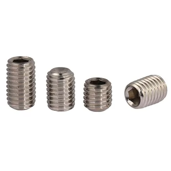 DIN916 316 Stainless Steel Socket Head Hexagon Set Screw with Concave End/Headless/Machine Meter/Top Thread M3-M10 20Pcs 
DIN916 316 Stainless Steel Socket Head Hexagon Set Screw with Concave End/Headless/Machine Meter/Top Thread M3-M10 20Pcs