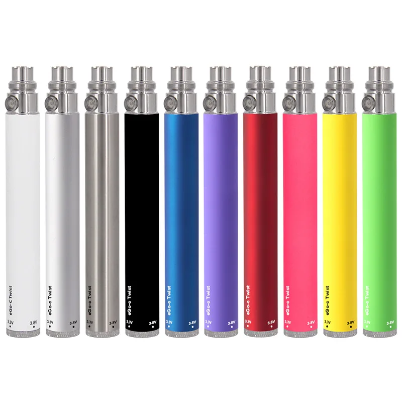 Original EGO-C Twist 900mAh Battery E-cigarette Electronic Cigarette Battery 510 Thread Vape Pen For CE4 CE5 Evod H2 Atomizer
Original EGO-C Twist 900mAh Battery E-cigarette Electronic Cigarette Battery 510 Thread Vape Pen For CE4 CE5 Evod H2 Atomizer