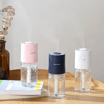 Portable 200ml Humidifier USB Ultrasonic Aroma Diffuser Cool Mist Maker Air Humidifier Purifier with Romantic Light for Home Car
Portable 200ml Humidifier USB Ultrasonic Aroma Diffuser Cool Mist Maker Air Humidifier Purifier with Romantic Light for Home Car