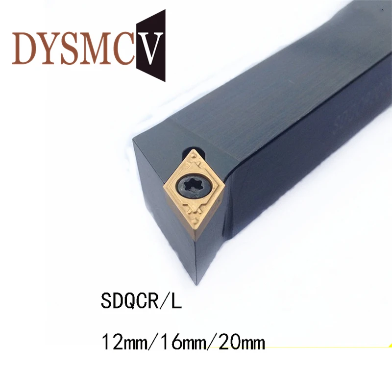 1pc SDQCR SDQCL1212H07 1212H11 1616H11 2020K11 carbide External turning tool holder cnc lathe cutter
1pc SDQCR SDQCL1212H07 1212H11 1616H11 2020K11 carbide External turning tool holder cnc lathe cutter