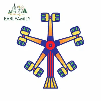 EARLFAMILY 13cm x 12.9cm for Cute Ferris Wheel Windshield Anime Car Stickers Vinyl Car Wrap Waterproof Decal Bumper Decoration
EARLFAMILY 13cm x 12.9cm for Cute Ferris Wheel Windshield Anime Car Stickers Vinyl Car Wrap Waterproof Decal Bumper Decoration