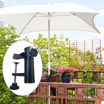 Portable Parasol Holder Metal Umbrella Holder for Square Balcony Railing Pole Size 19-38mm Protection Fixed Clip
Portable Parasol Holder Metal Umbrella Holder for Square Balcony Railing Pole Size 19-38mm Protection Fixed Clip