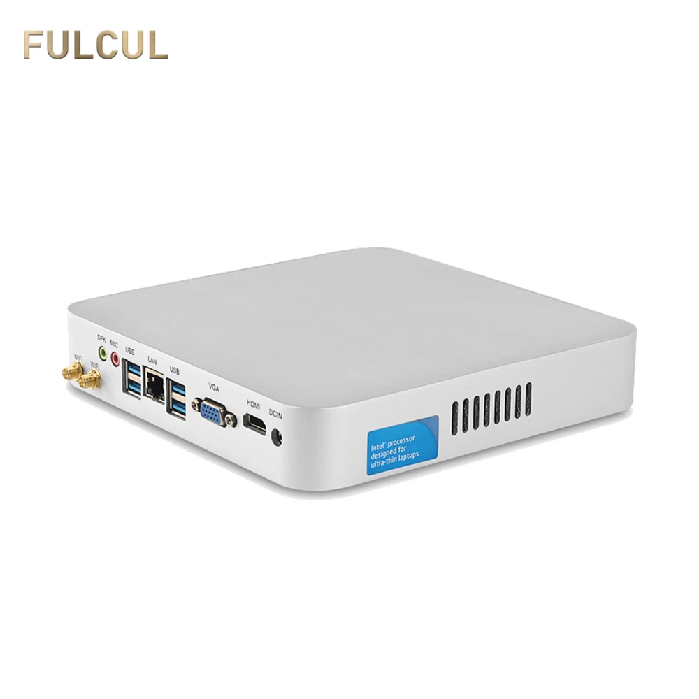 Fan Mini PC 7th Gen Intel Core i7 7100U 7200U 7500U Desktop HTPC Nuc HDMI VGA 6*USB WiFi Office Computer
Fan Mini PC 7th Gen Intel Core i7 7100U 7200U 7500U Desktop HTPC Nuc HDMI VGA 6*USB WiFi Office Computer