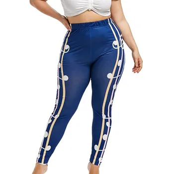 Women'S Large Size Trousers New Fashion Notes Printed Patchwork Elastic Tight Feet Pants Casual Solid Autumn Winter Pantalones#P
Women'S Large Size Trousers New Fashion Notes Printed Patchwork Elastic Tight Feet Pants Casual Solid Autumn Winter Pantalones#P